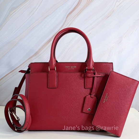 SALE New Kate Spade Cameron Medium Satchel & Wallet Set - Picture 1 of 8